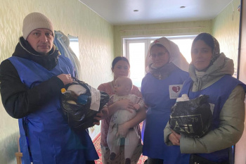 В Кургане «Экипаж Милосердия» в ноябре посетил 10 нуждающихся семей 