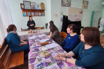 В марте в рамках грантового проекта на курганском приходе состоялась групповая беседа психолога