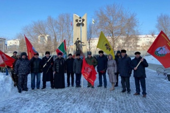Курганский священник почтил память воинов-афганцев