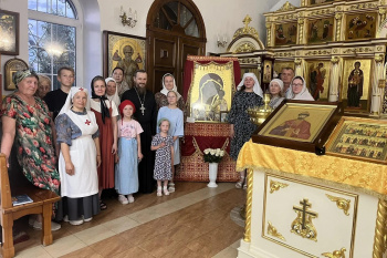 Список Табынской иконы побывал в Кургане