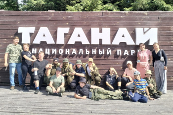 Курганский священник возглавил очередной молодёжный поход на Таганай