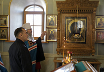 В Кургане очередная икона из музейных хранилищ вернулась в стены православного храма