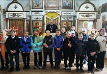 Школьники из Менщиково посетили храма святой Матроны