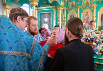 В престольный праздник в Казанском Чимеевском мужском монастыре прошла архиерейская Литургия