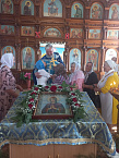 Храм Семистрельной иконы Божией Матери райцентра Лебяжье отметил свой престольный праздник