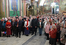 Пасху Христову встретили в главном соборе Зауралья