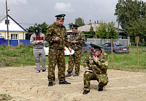 Курганский священник благословил соревнования по следопытству
