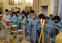 Престольный праздник Александро-Невского кафедрального собора встретили в Кургане