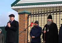 Храм на родине основателя Русской Палестины подключили к газу