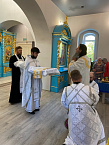 Митрополит Даниил совершил великое освящение храма в Заозерном районе Кургана