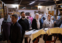 В Покровском храме в престольный праздник совершена архиерейская Литургия