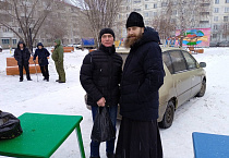 В Кургане продолжает работу проект «Социальная столовая «Сквер Милосердия»