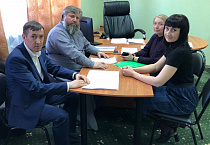 Председатель военного отдела Курганской епархии встретился с сотрудниками МВД и ФНС