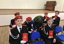 В церемонии посвящения в кадеты принял участие курганский священник