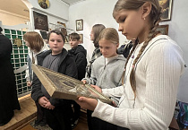 Сумкинские школьники познакомились с духовным наследием села Половинное