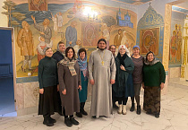 В Троицком соборе Кургана прошла встреча с координатором епархиальной службы «Милосердие»