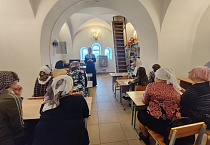 В храме Зауралья продолжаются занятия в рамках медицинского практикума