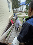 В Кургане прихожане помогли восстанавливать храм в Смолино