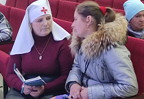 Мобильный центр гуманитарной помощи побывал в селе Частоозерье