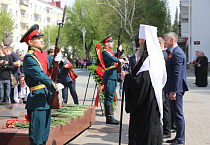 Митрополит Даниил принял участие в торжественных мероприятиях в честь Дня Победы