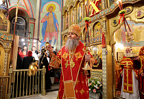 Пасху Христову встретили в главном соборе Зауралья
