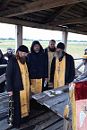 На территории археологического памятника в Белозерском районе состоялся молебен об избавлении от темных сил