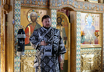 Митрополит Даниил в 6-ю седмицу Великого поста совершил Литургию Преждеосвященных Даров