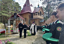 Курганские кадеты начали новый учебный год молебном в гарнизонном храме 