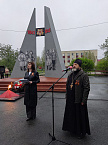 В Петухово настоятель участвовал в праздновании Дня Победы