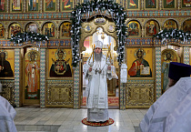 В день Крещения Господня митрополит Даниил совершил праздничную Литургию и великое водосвятие
