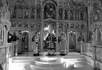 Первая в Великом посту Литургия Преждеосвященных Даров совершена в Александро-Невском соборе Кургана