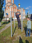 В курганском храме прошли состязания в честь святого князя Александра Невского