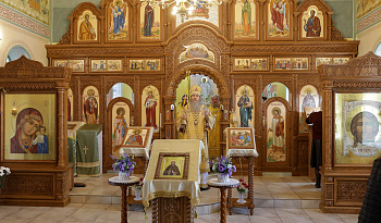 Литургия в день памяти мчч. Сергия и Вакха