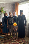 Многодетной семье доставили необходимую помощь в отдаленный поселок Курганской области
