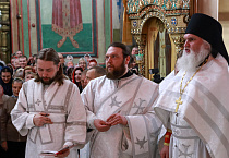 Пасху Христову встретили в главном соборе Зауралья
