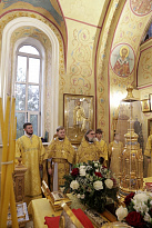 Воскресная Литургия в Александро-Невском соборе Кургана