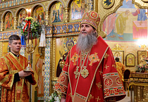 Пасху Христову встретили в главном соборе Зауралья