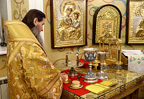 Митрополит Даниил совершил Литургию в память новомученика в кафедральном соборе города Кургана