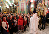 Пасху Христову встретили в главном соборе Зауралья