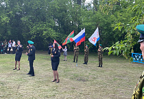 Курганский священник принял участие в открытии памятника ветеранам локальных войн и военных конфликтов