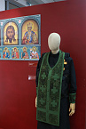В Кургане священник-участник СВО, выступил в музее на открытии выставки «Воинство небесное и земное»