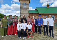 В день Святого Духа в зауральском селе Боровлянка состоялся народный праздник