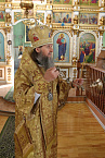 Митрополит Даниил совершил в Смолино Литургию накануне дня памяти священника Григория Пономарёва 