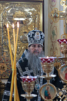 В Курганском кафедральном соборе впервые три архиерея совершили Литургию Преждеосвященных Даров