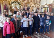 Воспитанники Лесниковского лицея побывали в храме преподобного Сергия Радонежского