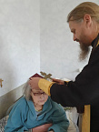 Руководитель социального отдела Курганской епархии вновь посетил Лесниковский дом-интернат