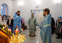 Митрополит Даниил совершил Литургию в Заозерном районе Кургана