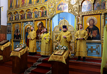 Митрополит Даниил поздравил епископа Шадринского и Далматовского Владимира с 60-летием
