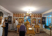 В храме Кургана прошла гимназическая Литургия