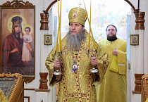 Глава Курганской митрополии совершил Литургию в Христорождественском храме Кургана